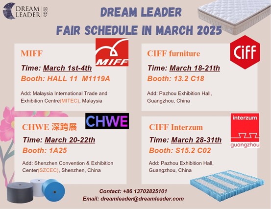 Our Fairs in March, See You Soon!